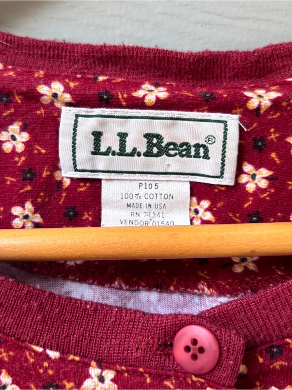 Vintage LL Bean dress - made in USA
